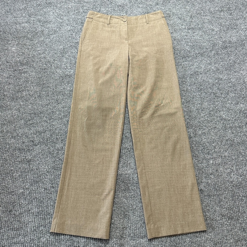 J. Jill Genuine Fit Below Waist Womens Dress Pants‎ Size 2 Stretch Tan Mid Rise